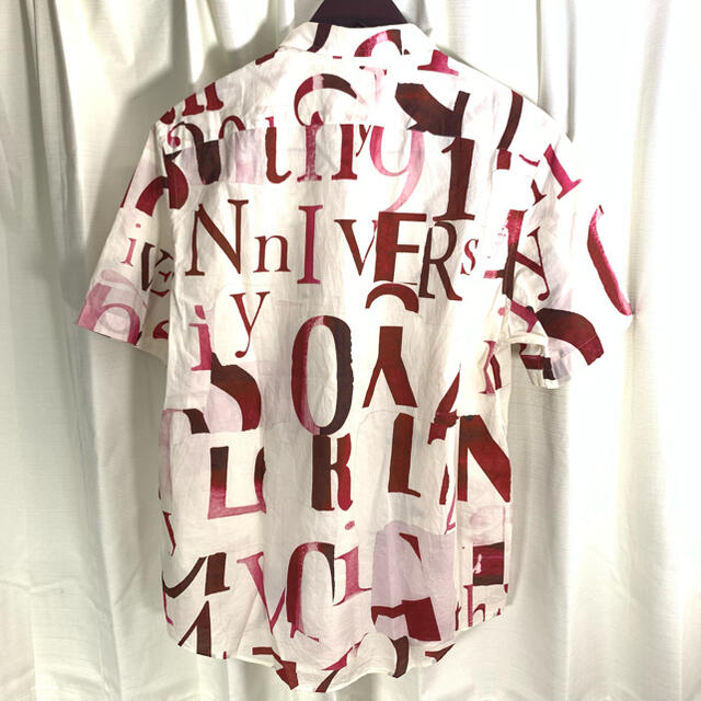 ポールスミス　コレクション　30周年　プリントシャツ　L