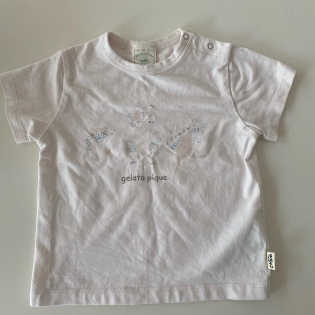 gelato pique(ジェラートピケ)のジェラートピケ Tシャツ　80-90　トップス キッズ/ベビー/マタニティのキッズ服女の子用(90cm~)(Tシャツ/カットソー)の商品写真