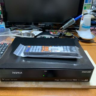 マクセル(maxell)のマクセル maxell IVDRレコーダー vdr-r2000  250GB(その他)