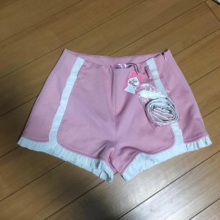 アンクルージュ(Ank Rouge)の新品 AnkRouge ベルト付ショーパン(ショートパンツ)