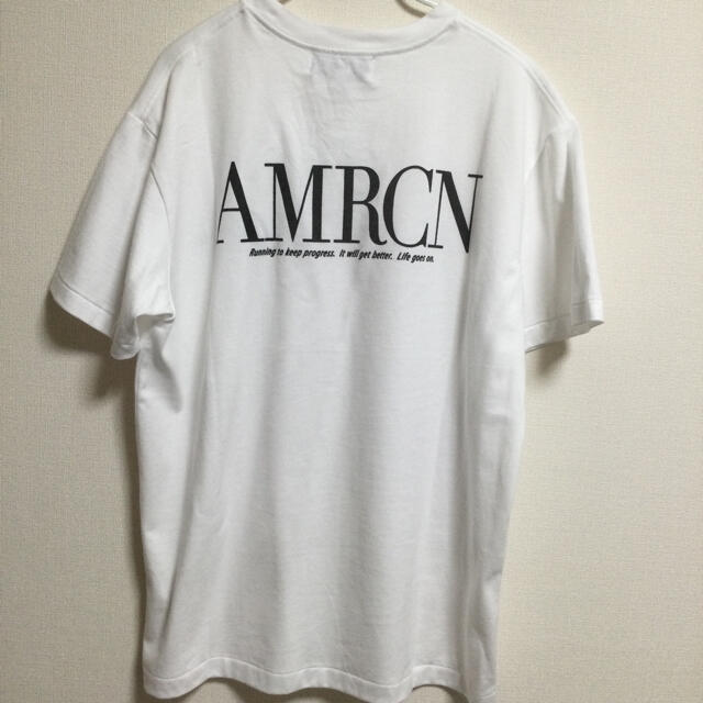 ♡新品 Americana バックロゴTシャツ ホワイト | domsentivo.com
