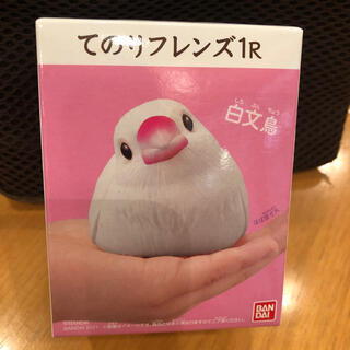 バンダイ(BANDAI)のてのりフレンズ1R:白文鳥(その他)