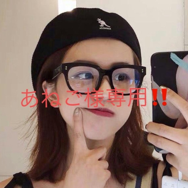 KANGOL(カンゴール)の値下げ！カンゴール　ハンチング　モテ　可愛い　あざと可愛い　シンプル　モノトーン レディースの帽子(ハンチング/ベレー帽)の商品写真