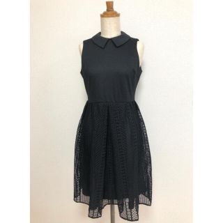 フレッドペリー(FRED PERRY)の【美品】フレッドペリー　FRED PERRY ワンピース　襟付き　サイズ8(ひざ丈ワンピース)