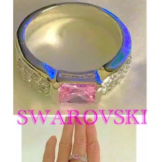 未使用  スワロフスキー リング ❤️pink プリンセスリス ring(リング(指輪))