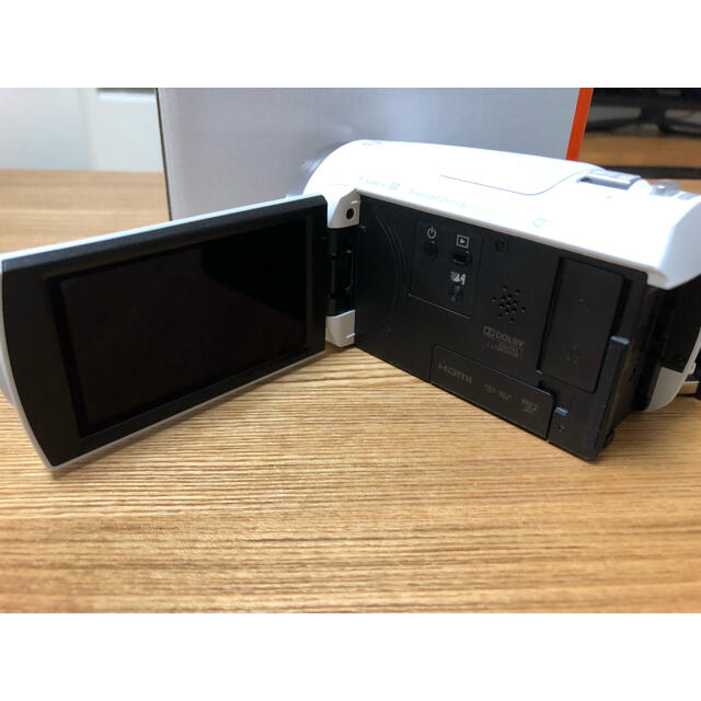 CX680 Sony ホワイト ビデオカメラ 展示品 メーカー保証有 送料込