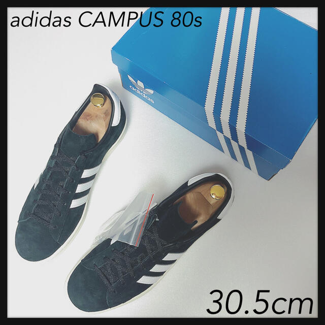 新品30.5cm adidas CAMPUS80s アディダス キャンパス 黒商品説明