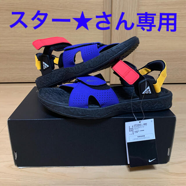 NIKE(ナイキ)の【27cm】NIKE ACG AIR DESCHUTZ （CT3303-400） メンズの靴/シューズ(サンダル)の商品写真