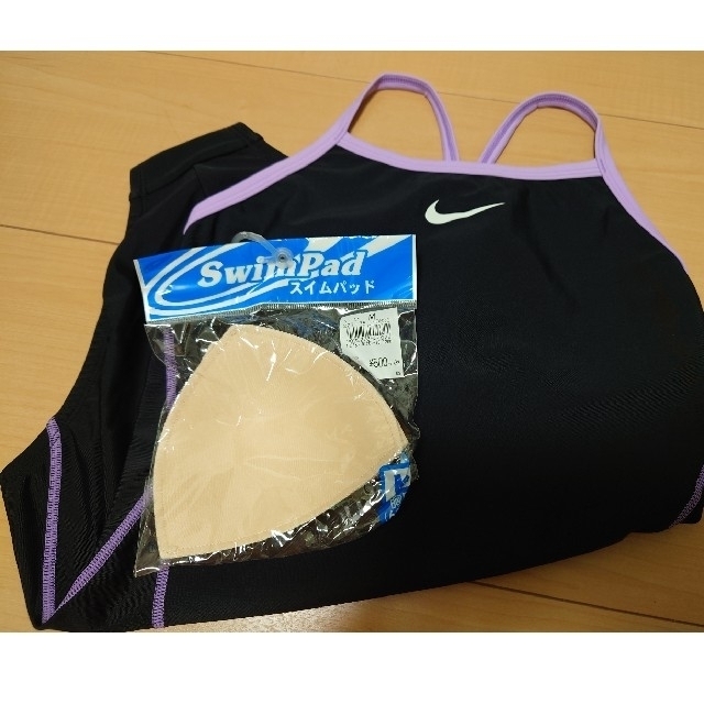 NIKE(ナイキ)のNIKE 170 スクール水着 ☆未使用☆ ナイキ ガールズ キッズ/ベビー/マタニティのキッズ服女の子用(90cm~)(水着)の商品写真