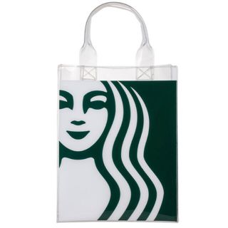 スターバックスコーヒー(Starbucks Coffee)のスターバックス　台湾　NEWSIREN  PVC バッグ(ハンドバッグ)