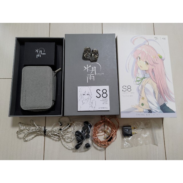 水月雨 (MOONDROP) S8×EFFECT AUDIO Virtuoso - オーディオ機器 水月雨 (MOONDROP) S8×EFFECT AUDIO Virtuoso - オーディオ機器