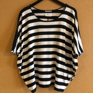 レイビームス(Ray BEAMS)の★美品★RayBEAMS  ドルマンボーダーTシャツ(カットソー(長袖/七分))