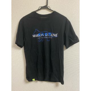 メゾンキツネ(MAISON KITSUNE')のMaison kitsune adererror コラボ黒Tシャツ(Tシャツ/カットソー(半袖/袖なし))