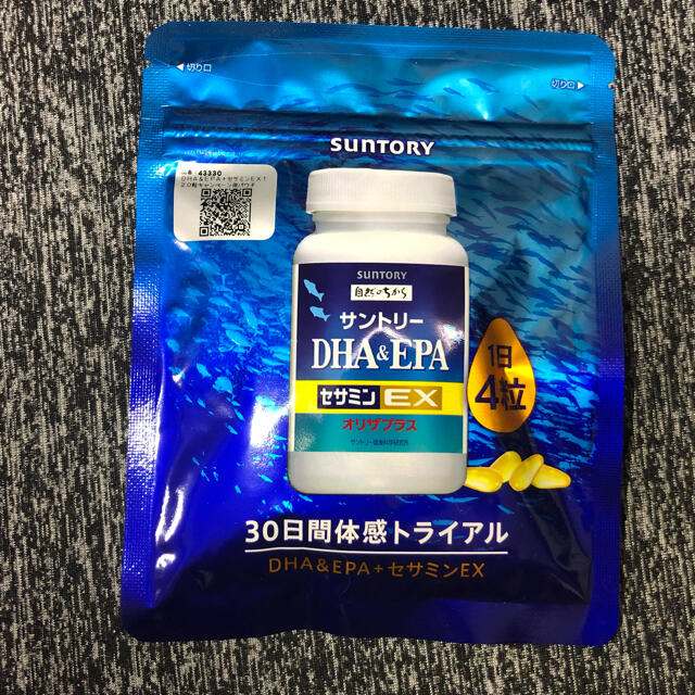 【新品未開封】サントリー DHA&EPA セサミンEX 120粒