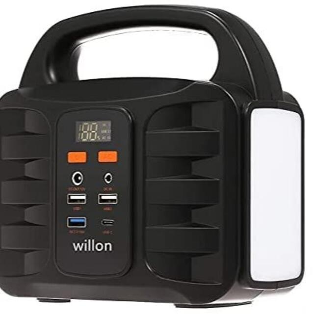 新品 Willon ポータブル電源 42000mAh ライト付き PSE認証の+sfar.co.il