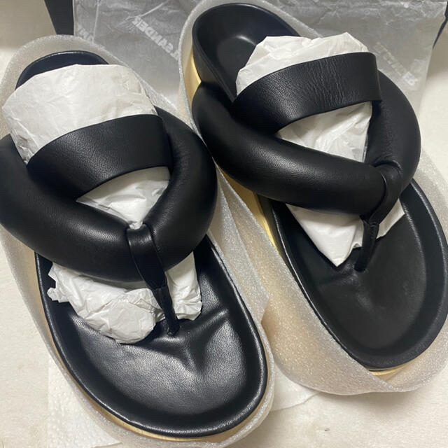 Jil Sander - + JIL SANDER platform sandals+サンダル38の通販 by