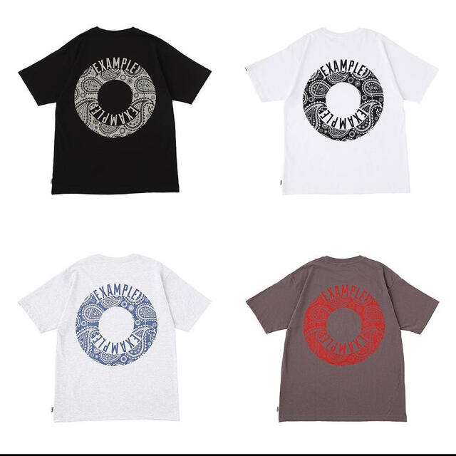 EXAMPLE PAISLEY ROUND LOGO    s/s TEE