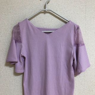 ロペピクニック(Rope' Picnic)の【美品】肩スリット2WAYトップス(カットソー(半袖/袖なし))