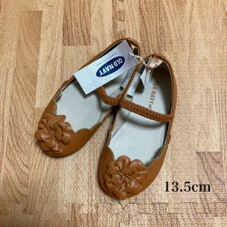 オールドネイビー(Old Navy)のサンダル　13.5cm／ブラウンお花(サンダル)