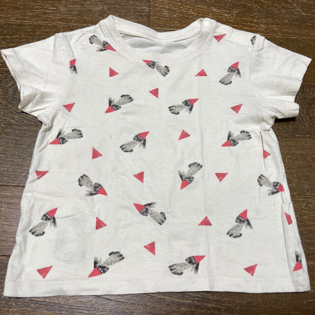 UNIQLO(ユニクロ)のUNIQLO BABY  Tシャツ 80サイズ  キッズ/ベビー/マタニティのベビー服(~85cm)(Ｔシャツ)の商品写真