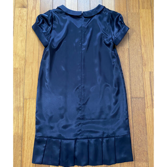 FELISSIMO(フェリシモ)の襟付　裾プリーツ　ワンピース レディースのワンピース(ひざ丈ワンピース)の商品写真