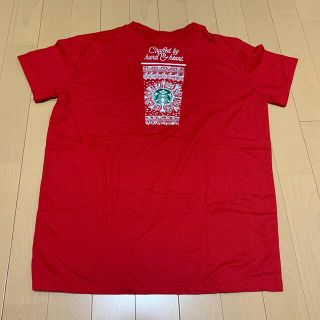 スターバックスコーヒー(Starbucks Coffee)の【非売品】スタバ　ホリデー　Tシャツ(Tシャツ(半袖/袖なし))