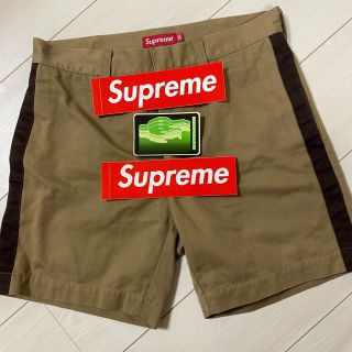 シュプリーム(Supreme)のsupreme サイドライン ワークショーツ シュプリーム ハーフパンツ(ショートパンツ)