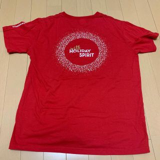 スターバックスコーヒー(Starbucks Coffee)の【非売品】スタバ　ホリデー　Tシャツ(Tシャツ(半袖/袖なし))