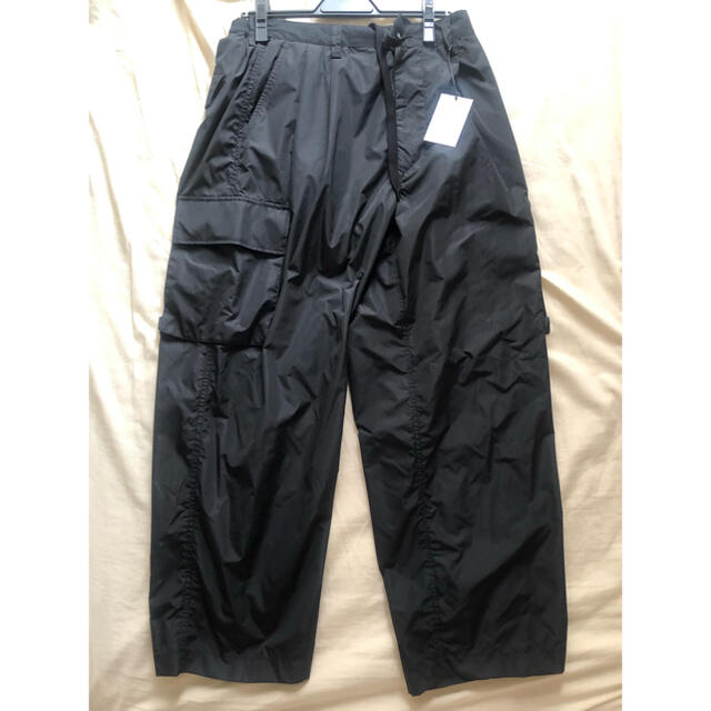 21aw stein Nylon Military Wide Trousers