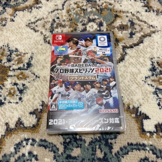 新品  プロ野球スピリッツ2021 グランドスラム Switch家庭用ゲームソフト