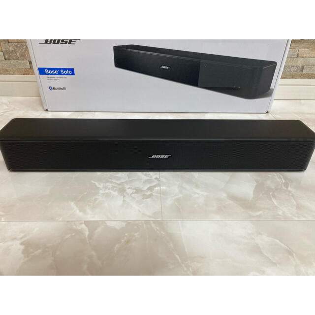 BOSE Solo TV sound systemサウンドバー壁掛け金具つき