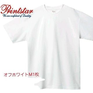 プリントスター無地Tシャツ.M (Tシャツ/カットソー(半袖/袖なし))