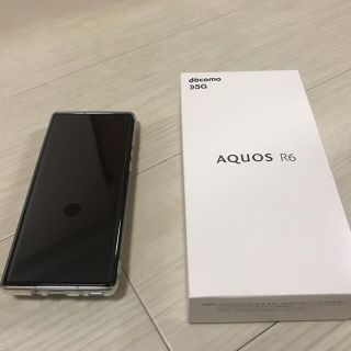 シャープ(SHARP)の【ほぼ未使用・美品】docomo AQUOS R6 SH-51B SIMフリー(スマートフォン本体)