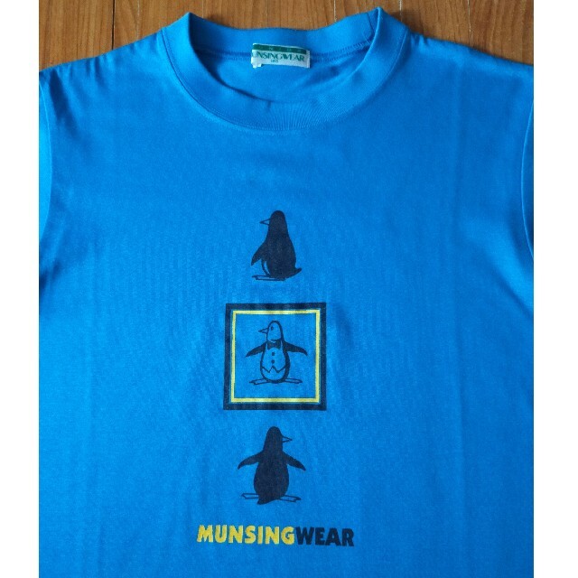 Munsingwear(マンシングウェア)の【美品】MUNSINGWEAR　マンシングウエア　Tシャツ　キッズ140 キッズ/ベビー/マタニティのキッズ服男の子用(90cm~)(Tシャツ/カットソー)の商品写真