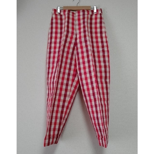 drawer コットンヘンプチェックパンツ* duniasapi.com