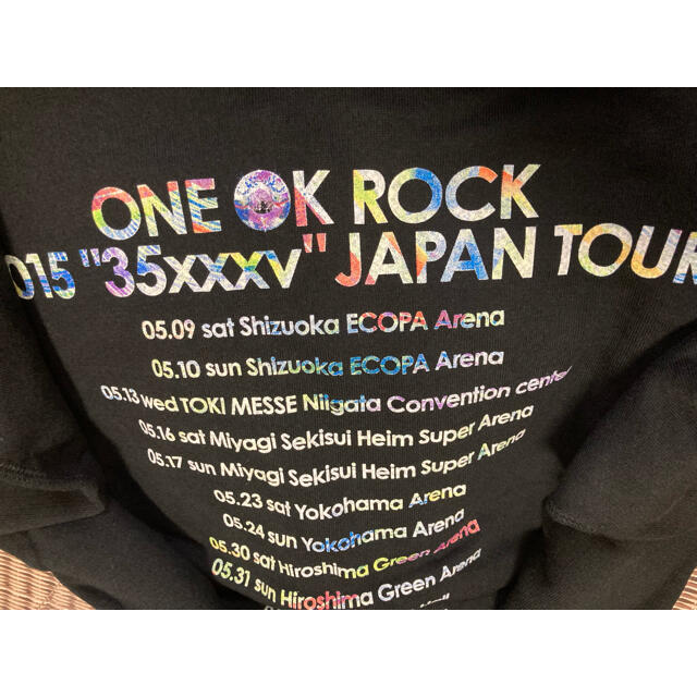 パーカー ワンオク 35xxxv japan tour 2015