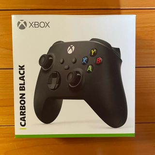 エックスボックス(Xbox)の新品 Xbox ワイヤレス コントローラー カーボンブラック QAT-00005(その他)