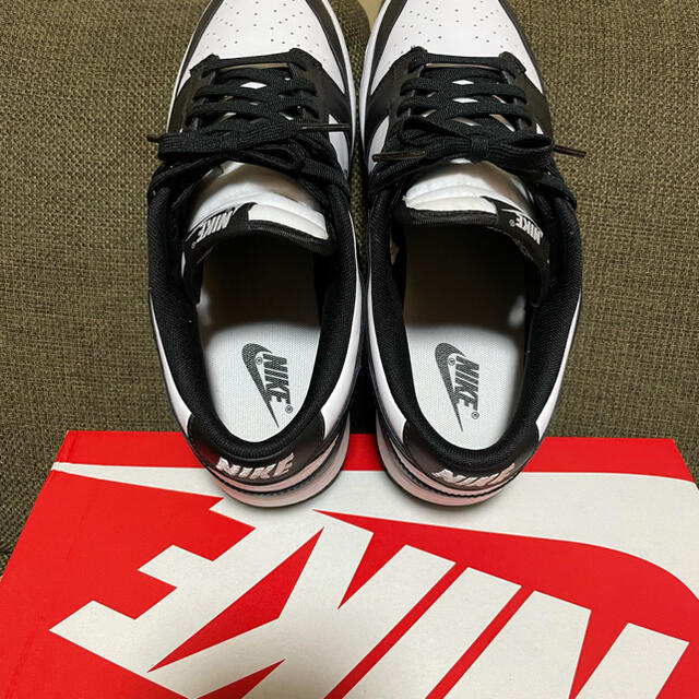 NIKE DUNK LOW RETRO BLACK WHITE 28cm