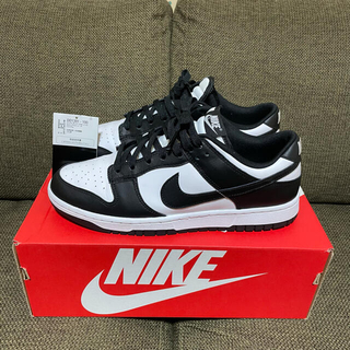 ナイキ(NIKE)のNIKE DUNK LOW RETRO BLACK WHITE 28cm(スニーカー)