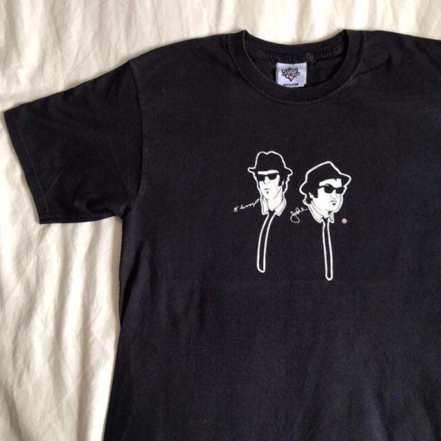 Blues Brothers 映画Tシャツ 両面プリント ブラック メンズ M メンズのトップス(Tシャツ/カットソー(半袖/袖なし))の商品写真