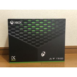 エックスボックス(Xbox)の新品 未開封品 Xbox Series X RRT-00015 1TB SSD(家庭用ゲーム機本体)