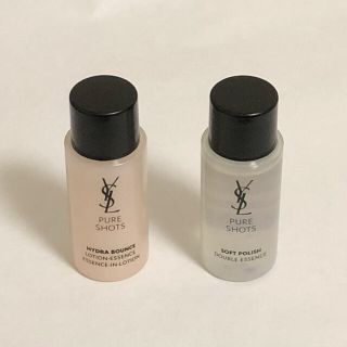 イヴサンローランボーテ(Yves Saint Laurent Beaute)のお試しセット【YSL】ピュアショット☆2種類のローション使い比べ(サンプル/トライアルキット)