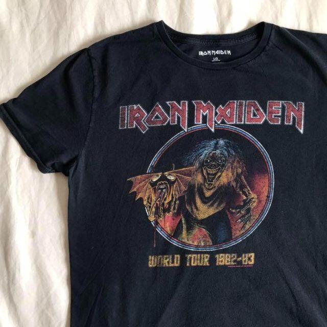 IRON MAIDEN ライブTシャツ WORLDTOUR 1982-83 黒L