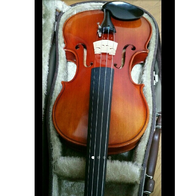 高級 バイオリン 鈴木 No.200 4/4 新品弓、肩当、松脂 定価6万