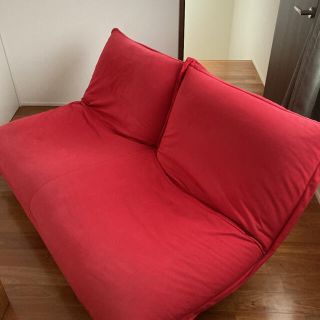 リーンロゼ(ligne roset)の【休止中様専用】リーンロゼ　カリン　2人がけソファ　ligne roset(二人掛けソファ)