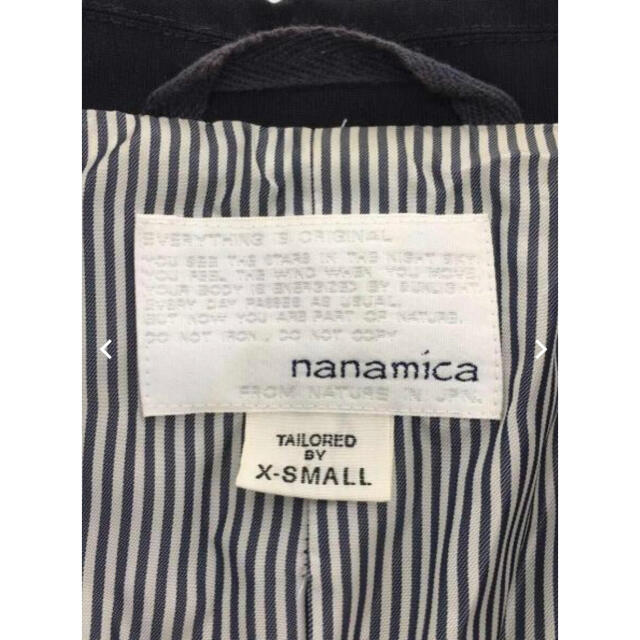 nanamica(ナナミカ)のnanamica セットアップ　ネイビー　XS メンズのスーツ(セットアップ)の商品写真