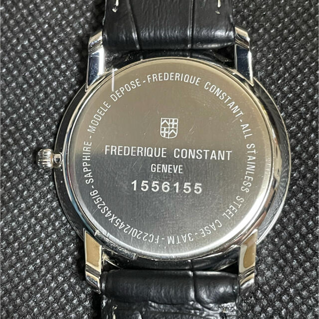 FREDERIQUE CONSTANT(フレデリックコンスタント)の【モコモコ様専用】フレデリックコンスタント　腕時計 メンズの時計(腕時計(アナログ))の商品写真