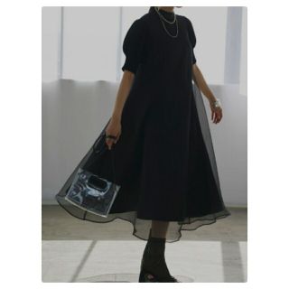 アメリヴィンテージ(Ameri VINTAGE)の【新品タグ付き】アメリヴィンテージ／FLUFFY MACARON DRESS(ロングワンピース/マキシワンピース)