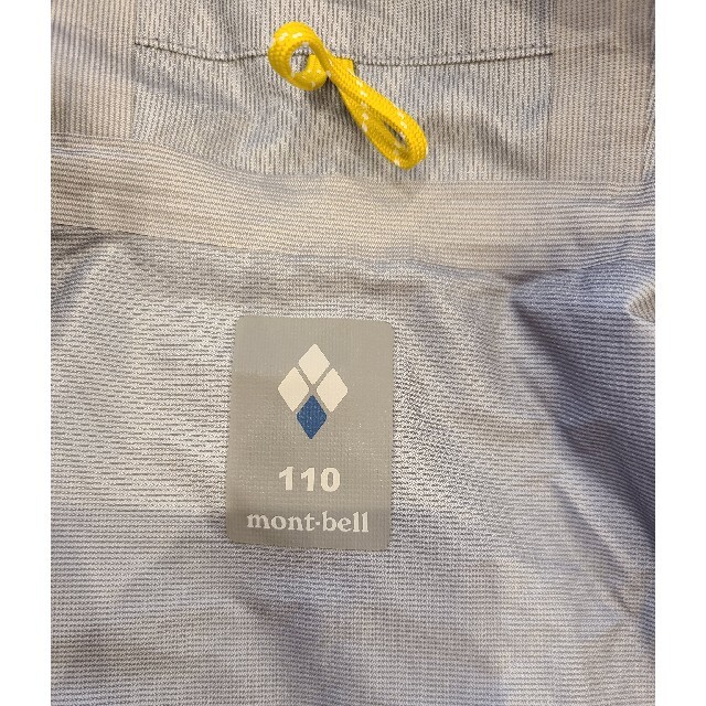 mont bell(モンベル)のmont-bell★レインコート★レイントレッカー★110 キッズ/ベビー/マタニティのこども用ファッション小物(レインコート)の商品写真