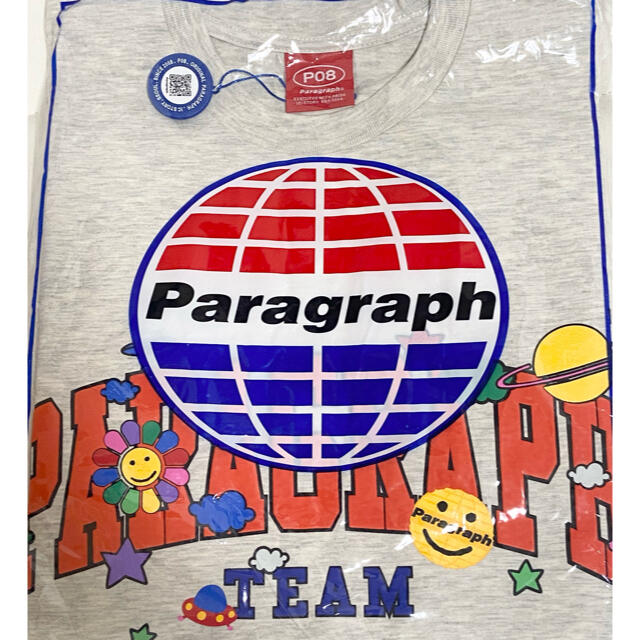 【新品未使用】paragraph スマイルハッピーsmile happy tee メンズのトップス(Tシャツ/カットソー(半袖/袖なし))の商品写真